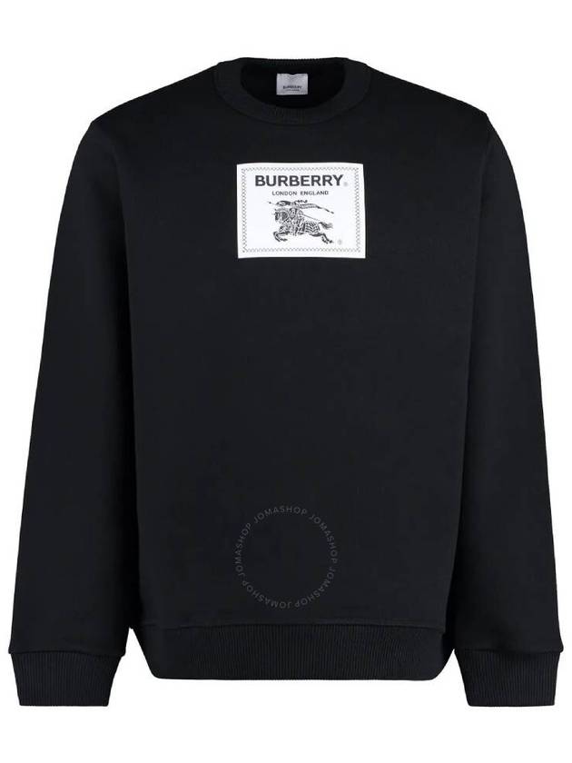 Prorsum Label Sweatshirt Black - BURBERRY - BALAAN 2