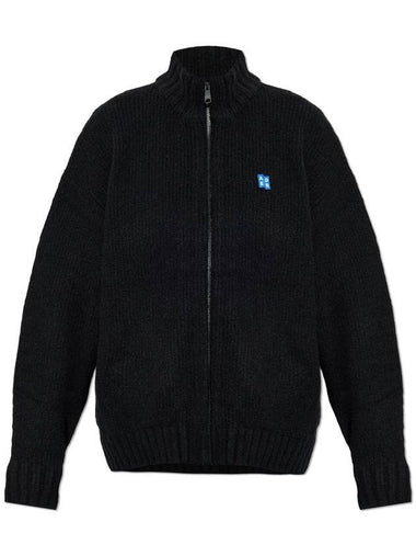 TRS tag knit zip up jacket black - ADER ERROR - BALAAN 1