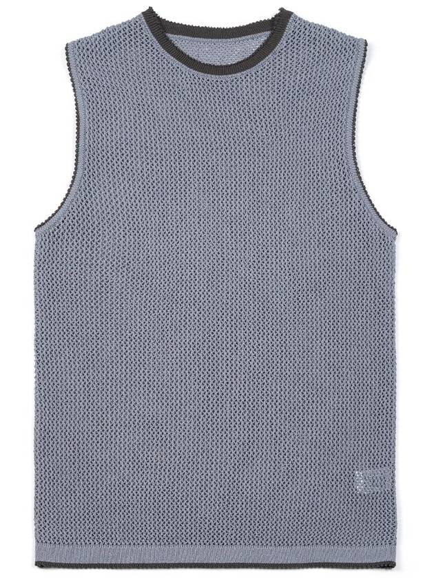 Men's Fruit Tangled Mesh Vest Sky Blue I4SV02SB - IOEDLE - BALAAN 3