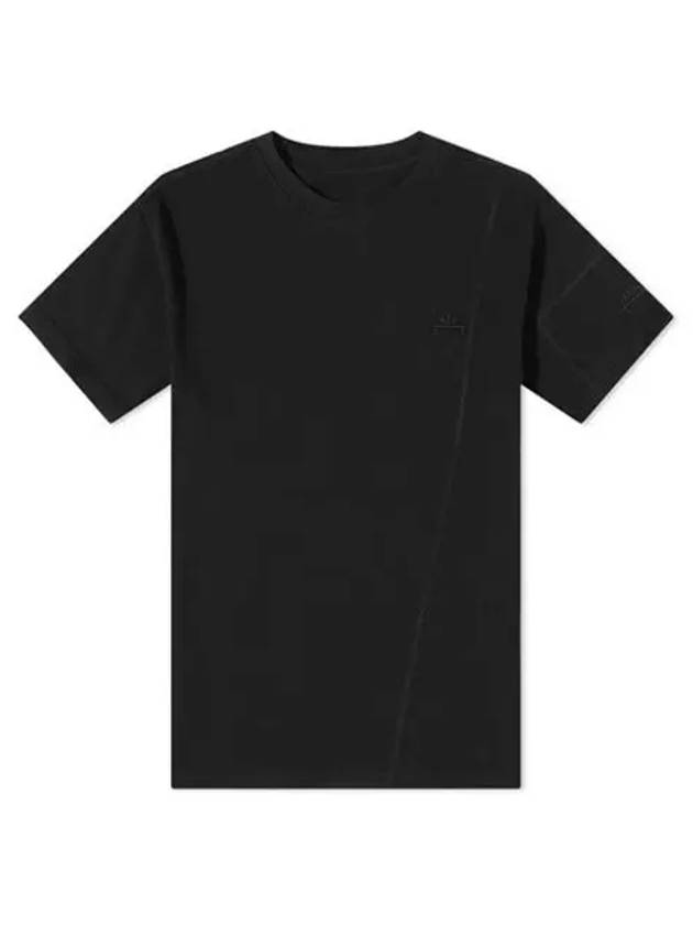 Essential embroidery logo short sleeve tshirt men black ACWMTS029 BK - A-COLD-WALL - BALAAN 1