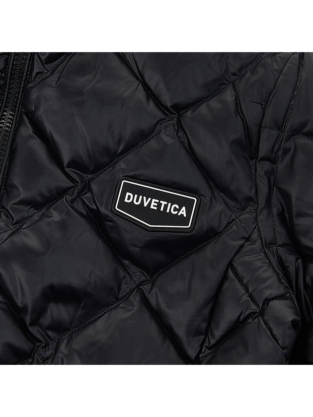 Women's Nosadella Quilted Long Padding Black - DUVETICA - BALAAN 7