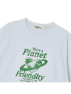 _PLANET FRIENDLY GRAPHIC SHORT SLEEVE WHITE - THE GREEN LAB - BALAAN 7