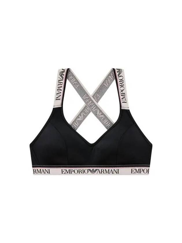 UNDERWEAR 3 17 ARMANI BRANDDAY one-day coupon 10% payback women's glitter line padded micro bralette bra black 270542 - EMPORIO ARMANI - BALAAN 1