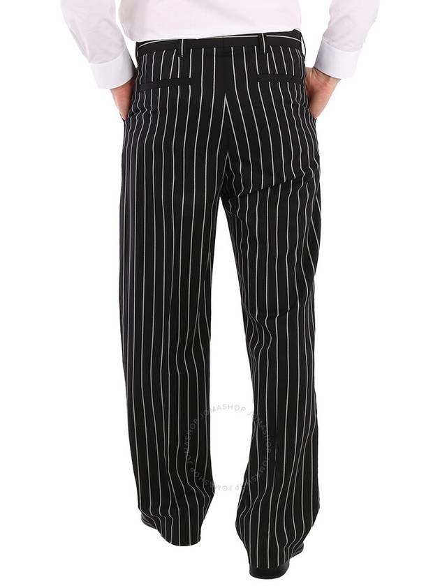 Men's Tailor and Formal Straight Pants Black - BURBERRY - BALAAN 4