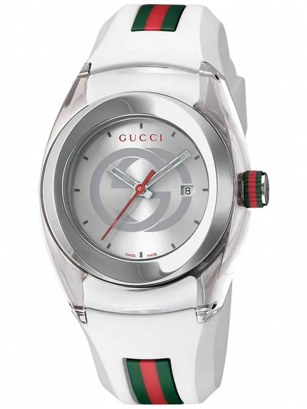 Sync Two Tone Watch White - GUCCI - BALAAN 4