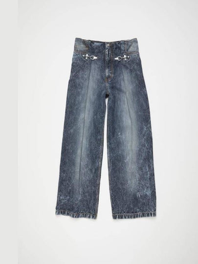 blue buckle denim pants - ACNE STUDIOS - BALAAN 2