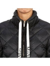 Jae Trea Nylon Padded Jacket Black - MAX MARA - BALAAN 8