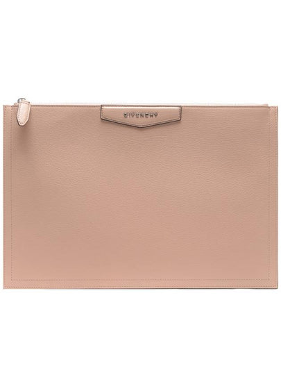 Antigona Large Clutch Bag Beige - GIVENCHY - BALAAN 2