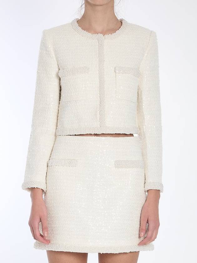 Pearl Trim Jacket - SELF PORTRAIT - BALAAN 1