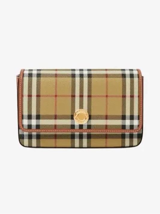 Hampshire Check Cross Bag Archive Beige - BURBERRY - BALAAN 2