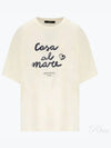 Women's Xanadu Short Sleeve T-Shirt Cream - MAX MARA - BALAAN 2