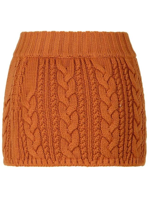 Alanui 'Hues' Virgin Wool Miniskirt - ALANUI - BALAAN 3