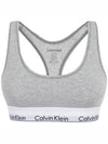 Modern Cotton Bra Grey - CALVIN KLEIN - BALAAN 1