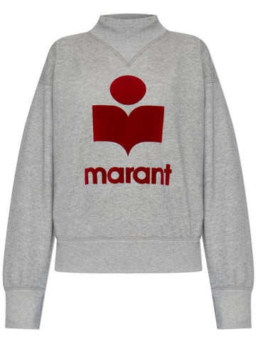 Marant Etoile Sweatshirt Moby, Women's, Grey - ISABEL MARANT ETOILE - BALAAN 1