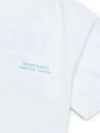 Slogan Print Short Sleeve T-Shirt White - SPORTY & RICH - BALAAN 4