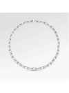 Monogram Chain Necklace Silver - LOUIS VUITTON - BALAAN 2