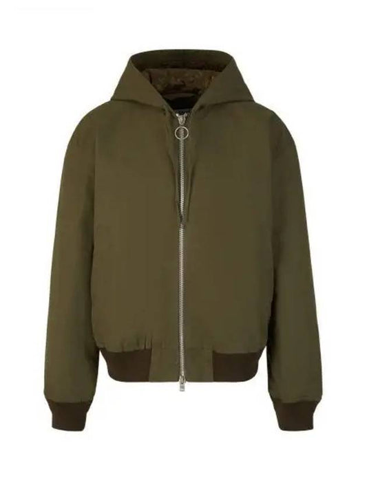 Ripstop Padded Jacket Olive - ACNE STUDIOS - BALAAN 2