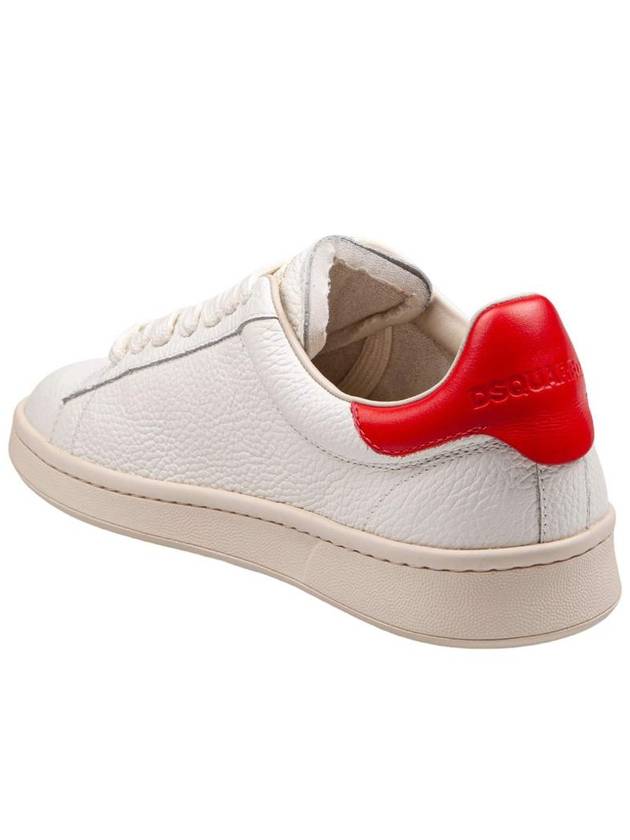 DSQUARED2 Soft Leather Sneakers - DSQUARED2 - BALAAN 4