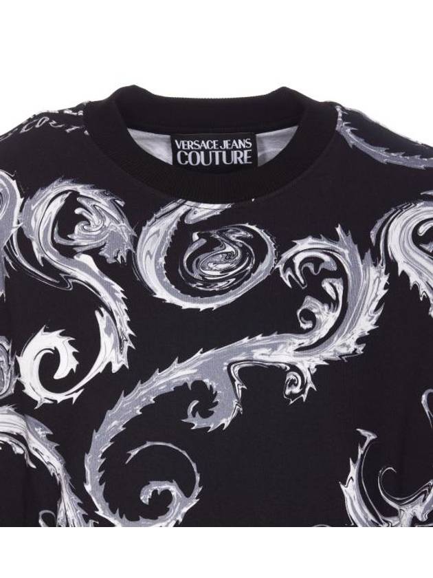 Long Sleeve T Shirt 77GAI3R0 FS161 KJ2 Free BLACK SILVER - VERSACE - BALAAN 4