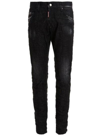 Men's Clean Wash Skater Jeans Black - DSQUARED2 - BALAAN 2