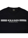 International Cotton Short Sleeve T-Shirt Black - BARBOUR - BALAAN 4