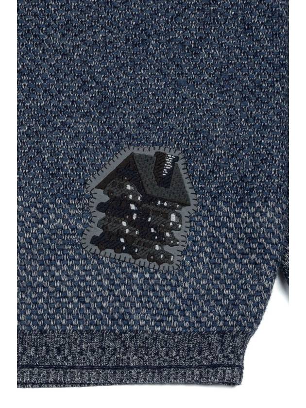 Car Zip Knit Navy I5WN03NV - IOEDLE - BALAAN 5