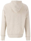 Miley Gradient Logo Hoodie Light Grey - ISABEL MARANT - BALAAN 4