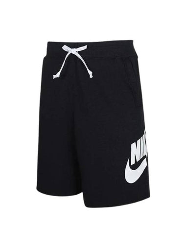 Sportswear Big Logo Shorts Black - NIKE - BALAAN 1