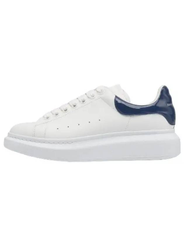 Oversized Sneakers White Navy - ALEXANDER MCQUEEN - BALAAN 1