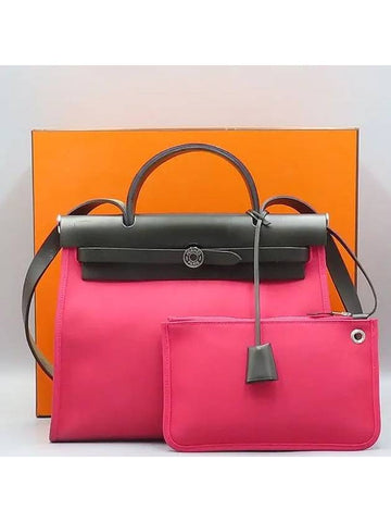 FABRIC 2 WAY BAG - HERMES - BALAAN 1