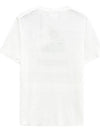 Karman Logo Short Sleeve T-Shirt White - ISABEL MARANT - BALAAN 3