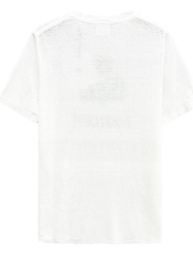 Karman Logo Short Sleeve T-Shirt White - ISABEL MARANT - BALAAN 3