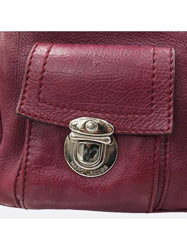 burgundy shoulder bag - MARC JACOBS - BALAAN 3