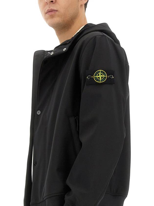 HOODED JACKET - STONE ISLAND - BALAAN 4