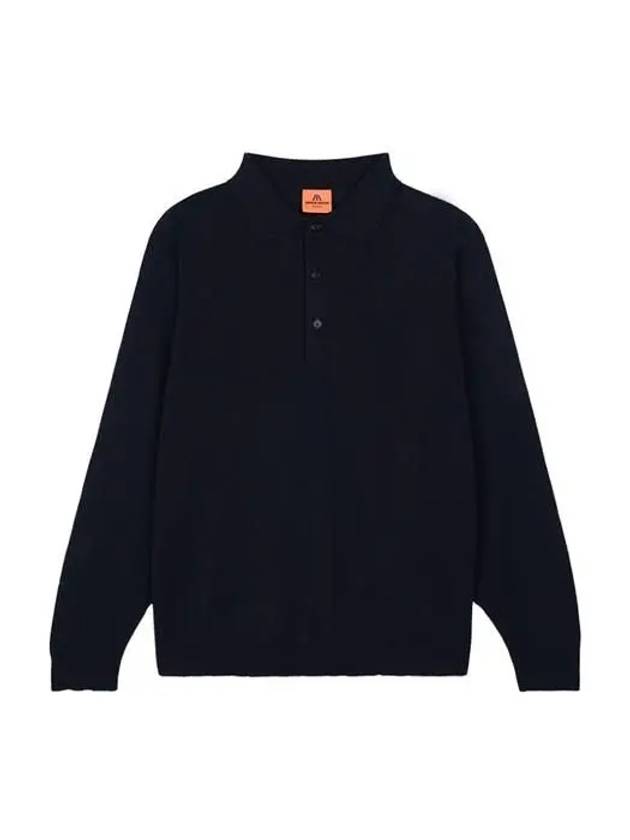 Men s Marine Polo Knit Sweater Navy MARINEPOLO NB - ANDERSEN-ANDERSEN - BALAAN 1