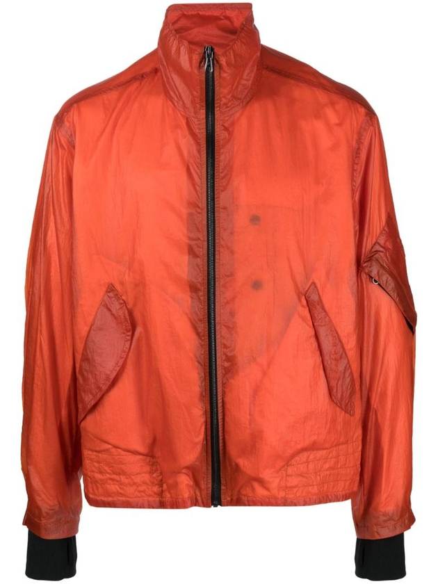 Luft Eld Rubberized Nylon Jacket Orange - OUR LEGACY - BALAAN 1