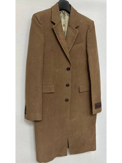 Smooth Web Label Light Brown Coat 95 - GUCCI - BALAAN 2