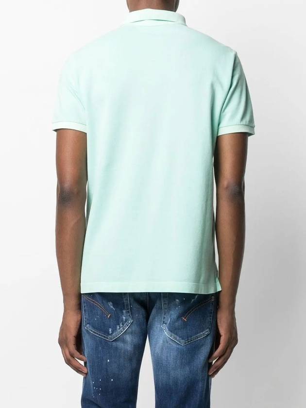 Logo Patch PK Shirt Mint - STONE ISLAND - BALAAN.