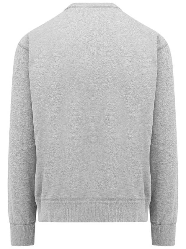 Mikoy Big Logo Cotton Sweatshirt Grey - ISABEL MARANT - BALAAN 4