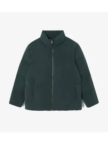 Men s High Neck Down Puffer Deep Green - LACOSTE - BALAAN 1