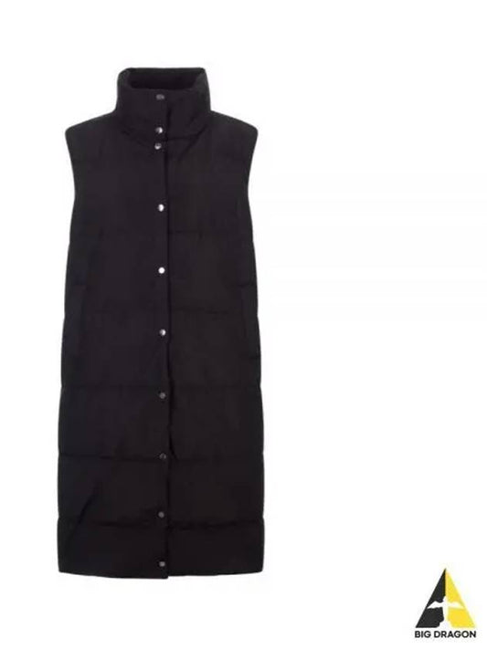 Tarp Paper Water Repellent Reversible Vest Padding Black - MAX MARA - BALAAN 2