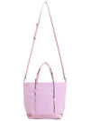 Cabas S Shopper Bag Vanessa Bruno Cotton Pink - VANESSA BRUNO - BALAAN 7