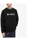 Sakai Logo Tani Sweatshirt Black - A.P.C. - BALAAN 5