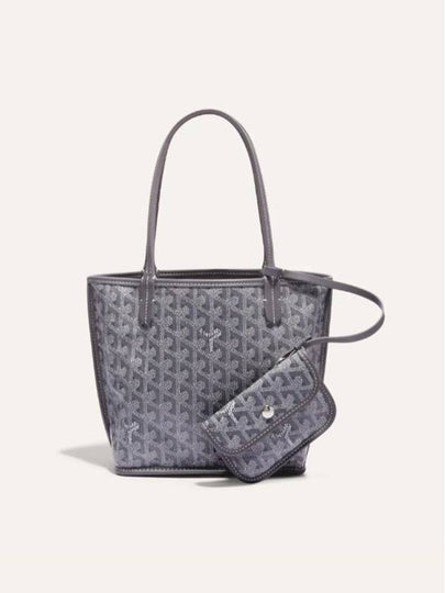 Anjou Mini Tote Bag Grey - GOYARD - BALAAN 2