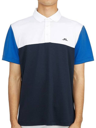 Golf wear men s short sleeve t shirt GMJT06854 O346 - J.LINDEBERG - BALAAN 1