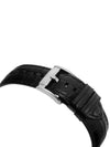 Renato Quartz Leather Watch Black - EMPORIO ARMANI - BALAAN.