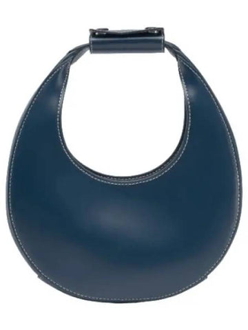 Mini Moon Shoulder Bag Marine - STAUD - BALAAN 1