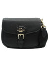 Amelia Small Sandle Cross Bag Black - COACH - BALAAN 2