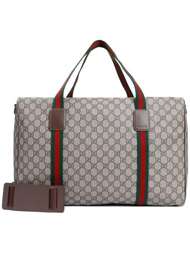 Web Soft GG Supreme Large Duffel Bag Beige - GUCCI - BALAAN 2