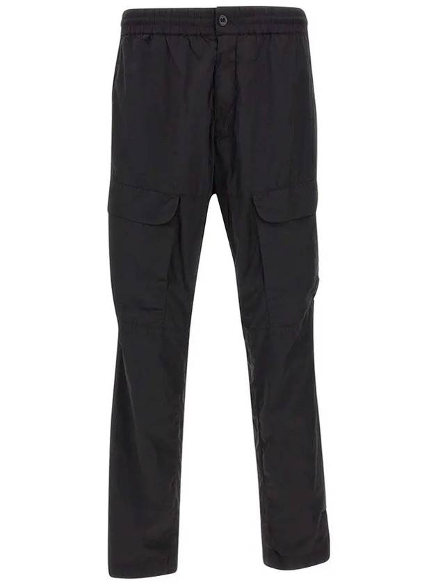 Chrome-R Loose Cargo Track Pants Black - CP COMPANY - BALAAN 2